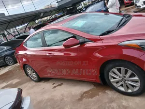 Hyundai Elantra 2014 Red