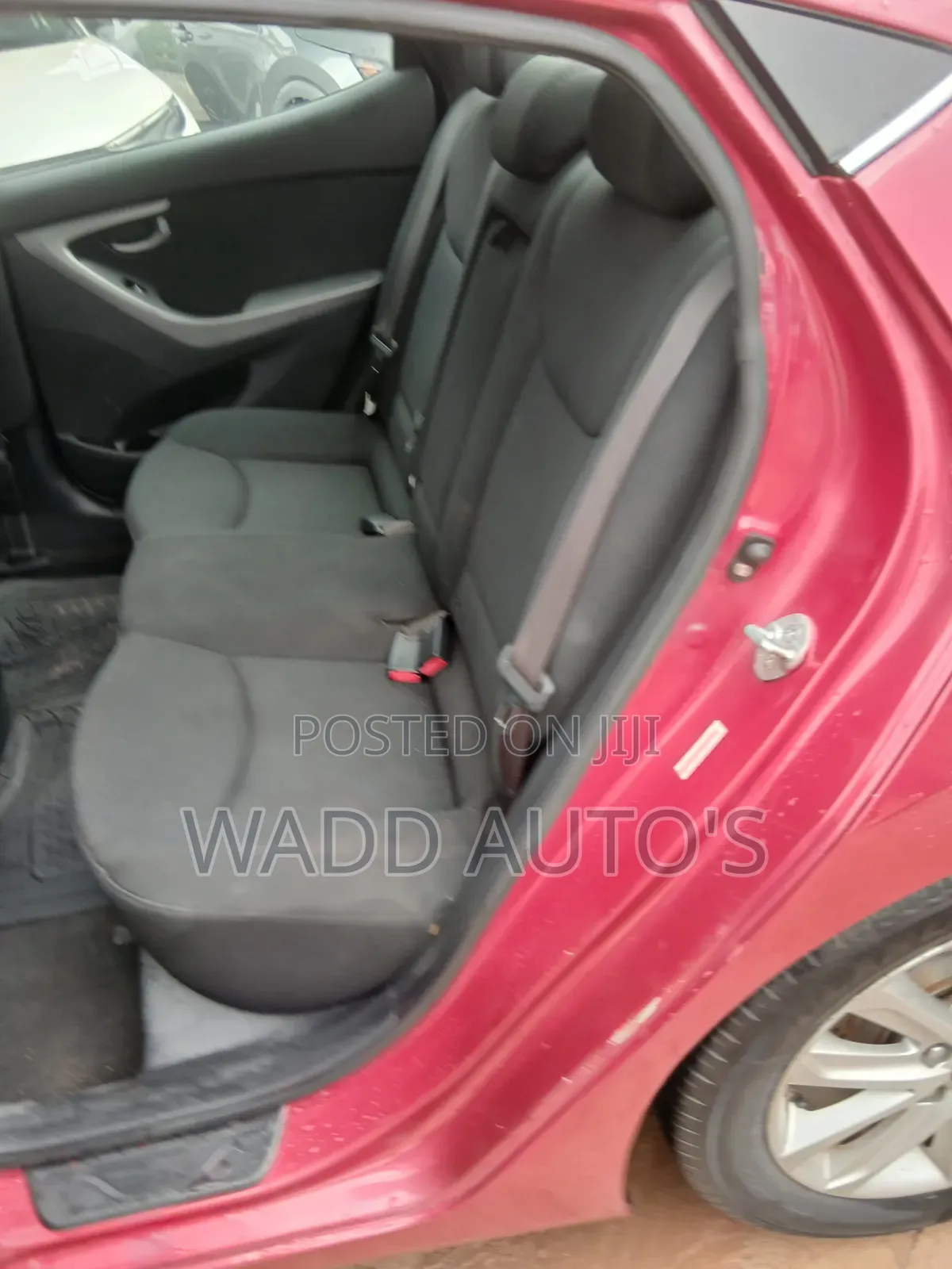 Hyundai Elantra 2014 Red
