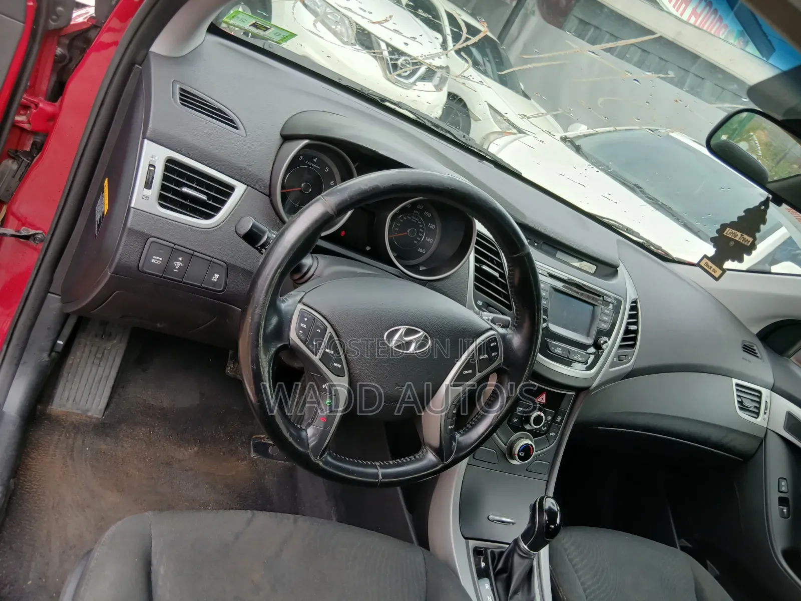 Hyundai Elantra 2014 Red