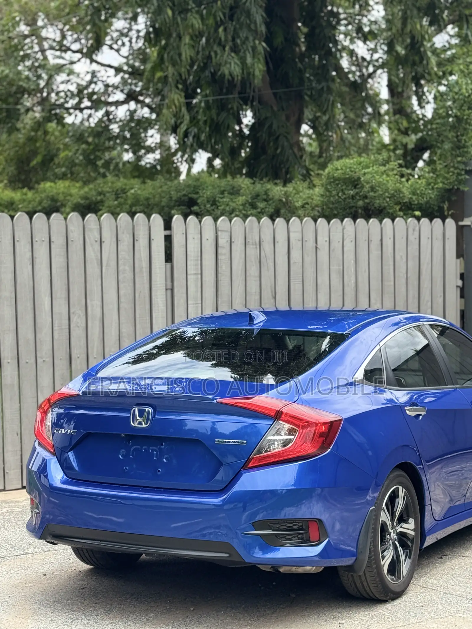 Honda Civic Touring Sedan 2018 Blue