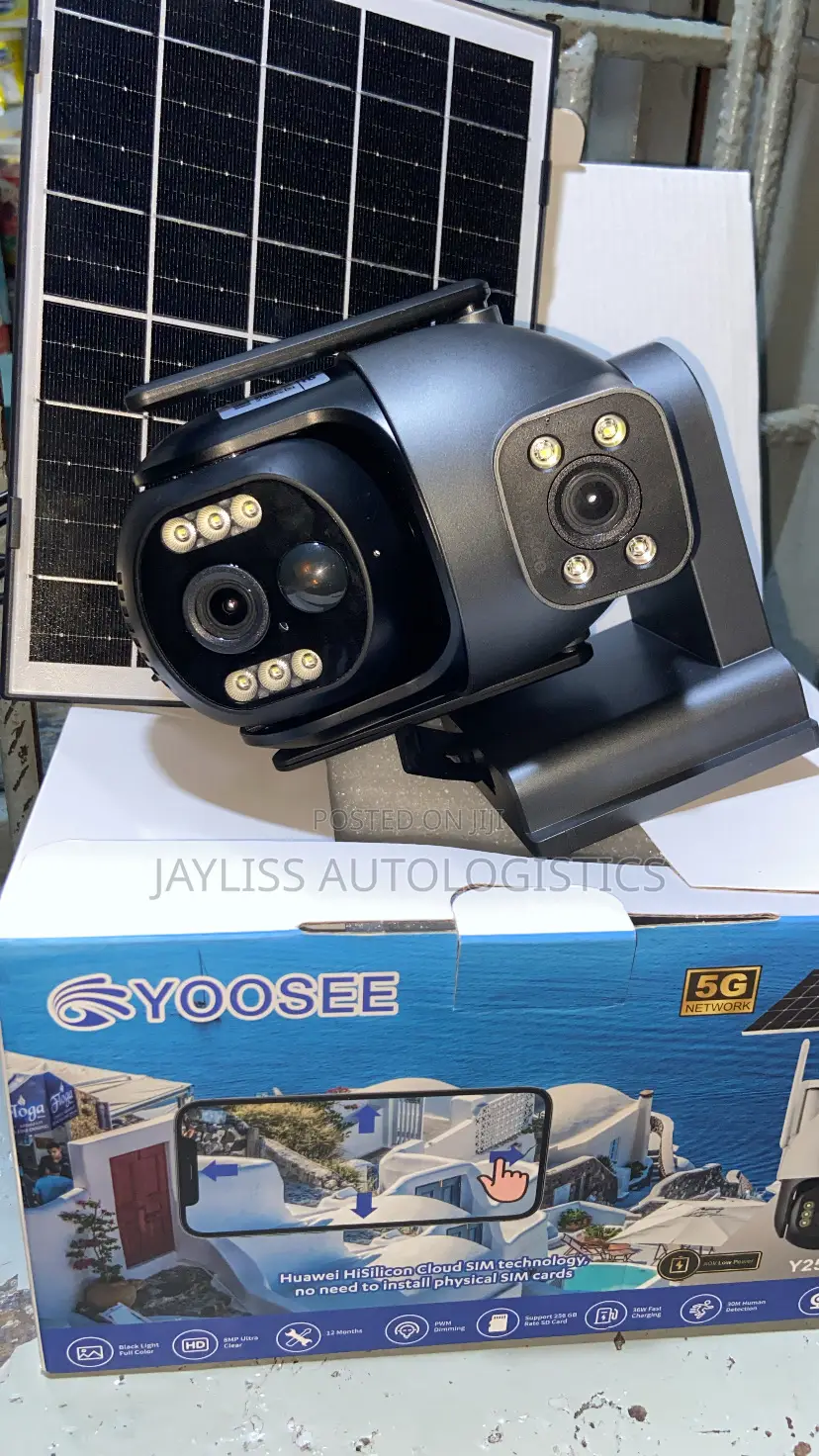 Yoosee 360 Dual Camera With Solar