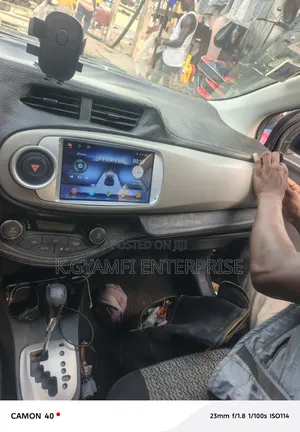 Quality Android Car Tape for Toyota Vitz 2012 to 2016