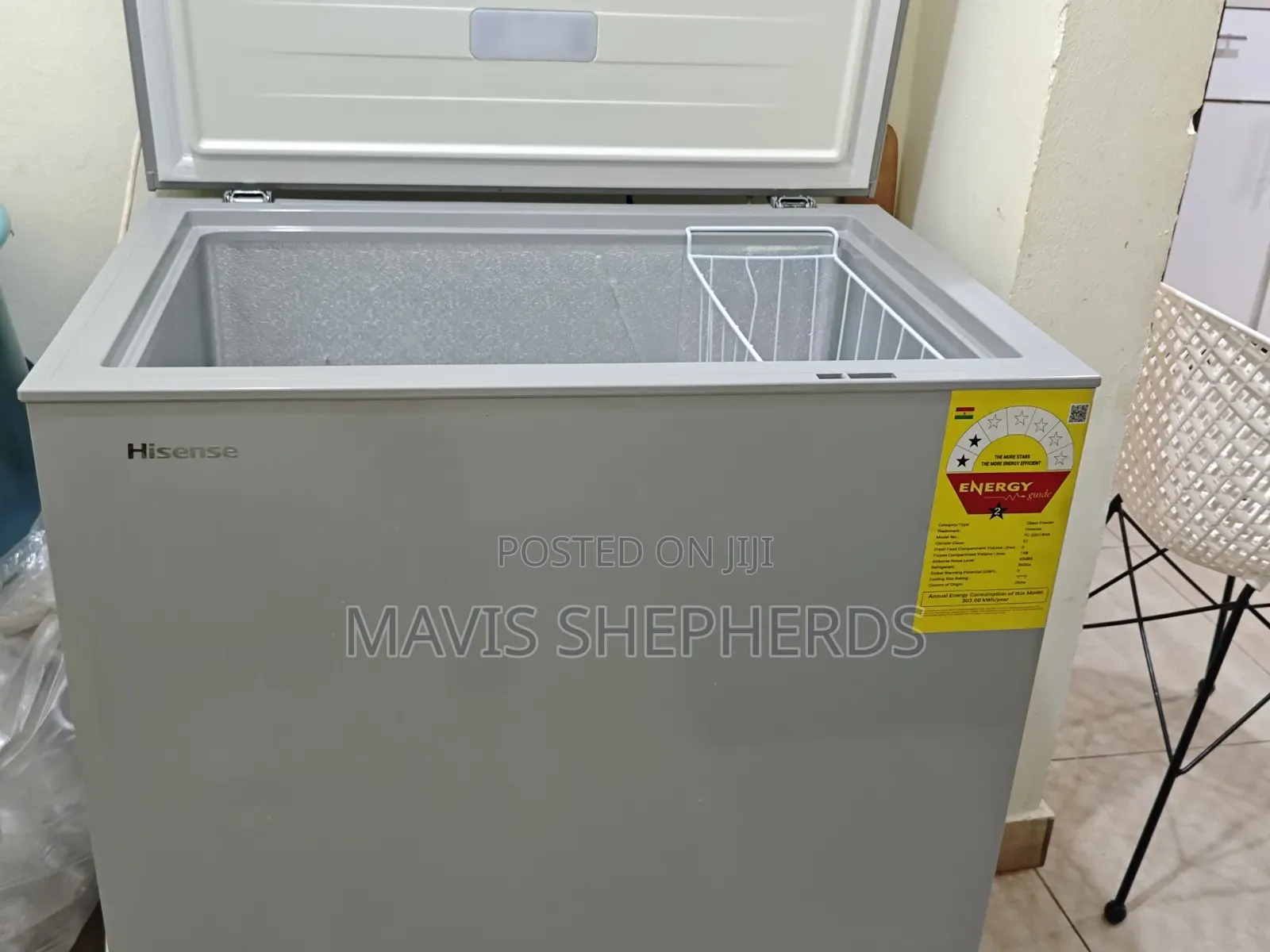 Hisense Chest Freezer 198l