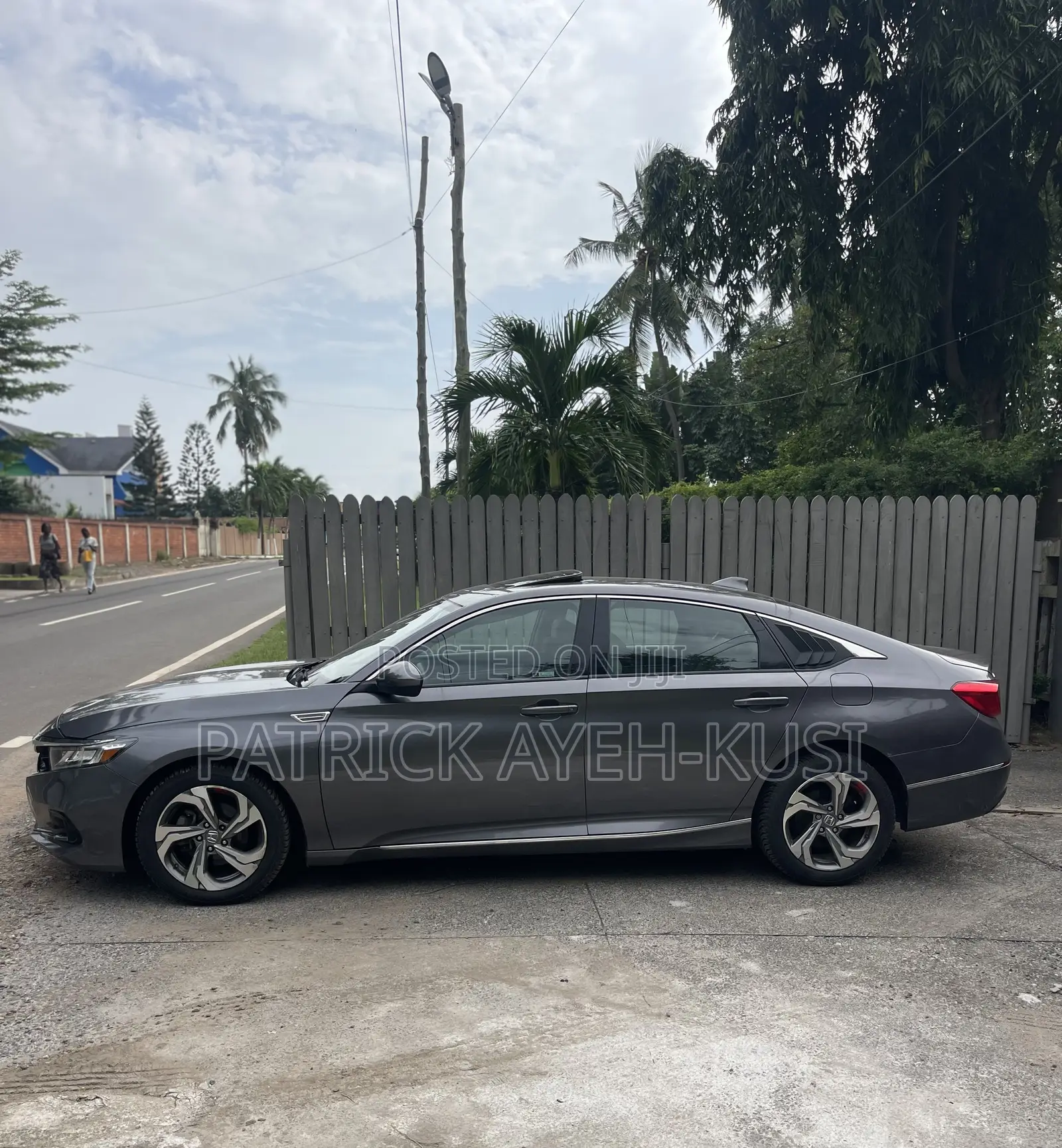 Honda Accord EX-L (1.5L 4cyl Turbo CVT) 2019 Gray