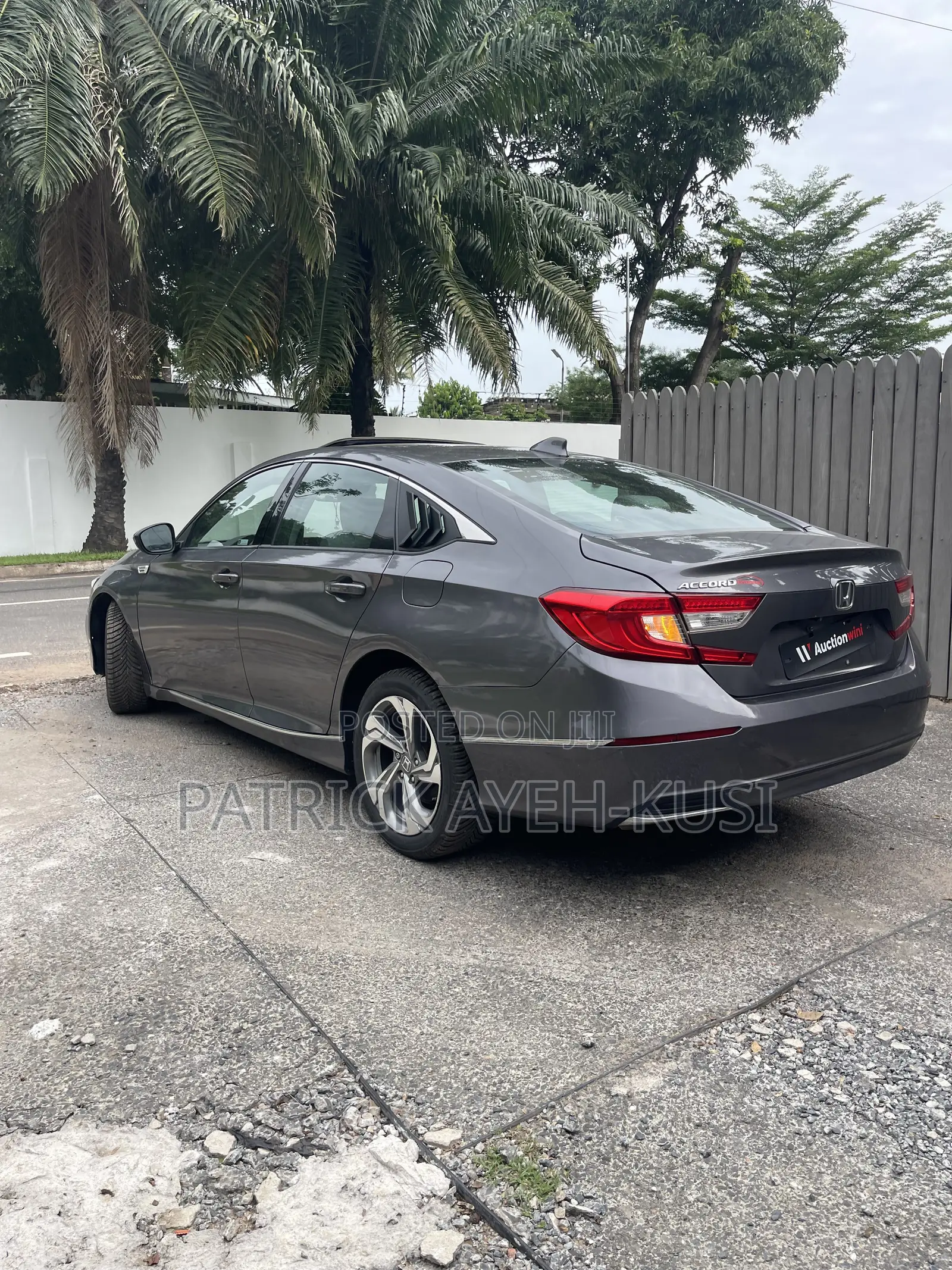 Honda Accord EX-L (1.5L 4cyl Turbo CVT) 2019 Gray