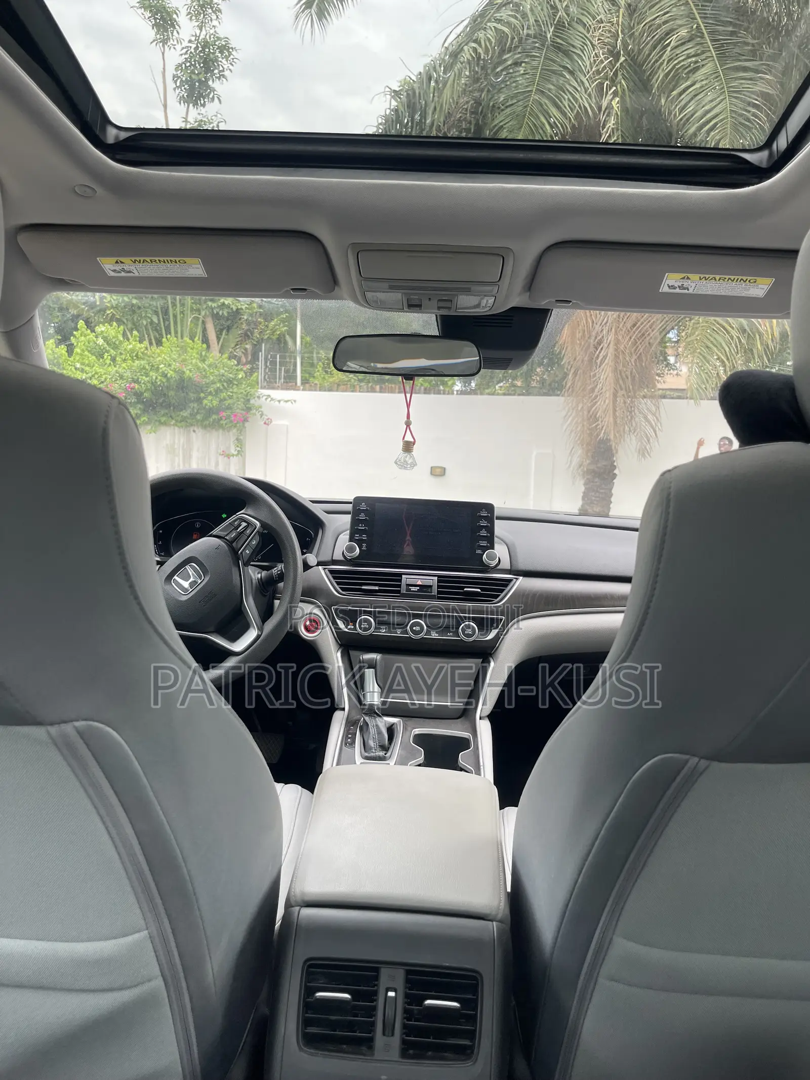 Honda Accord EX-L (1.5L 4cyl Turbo CVT) 2019 Gray