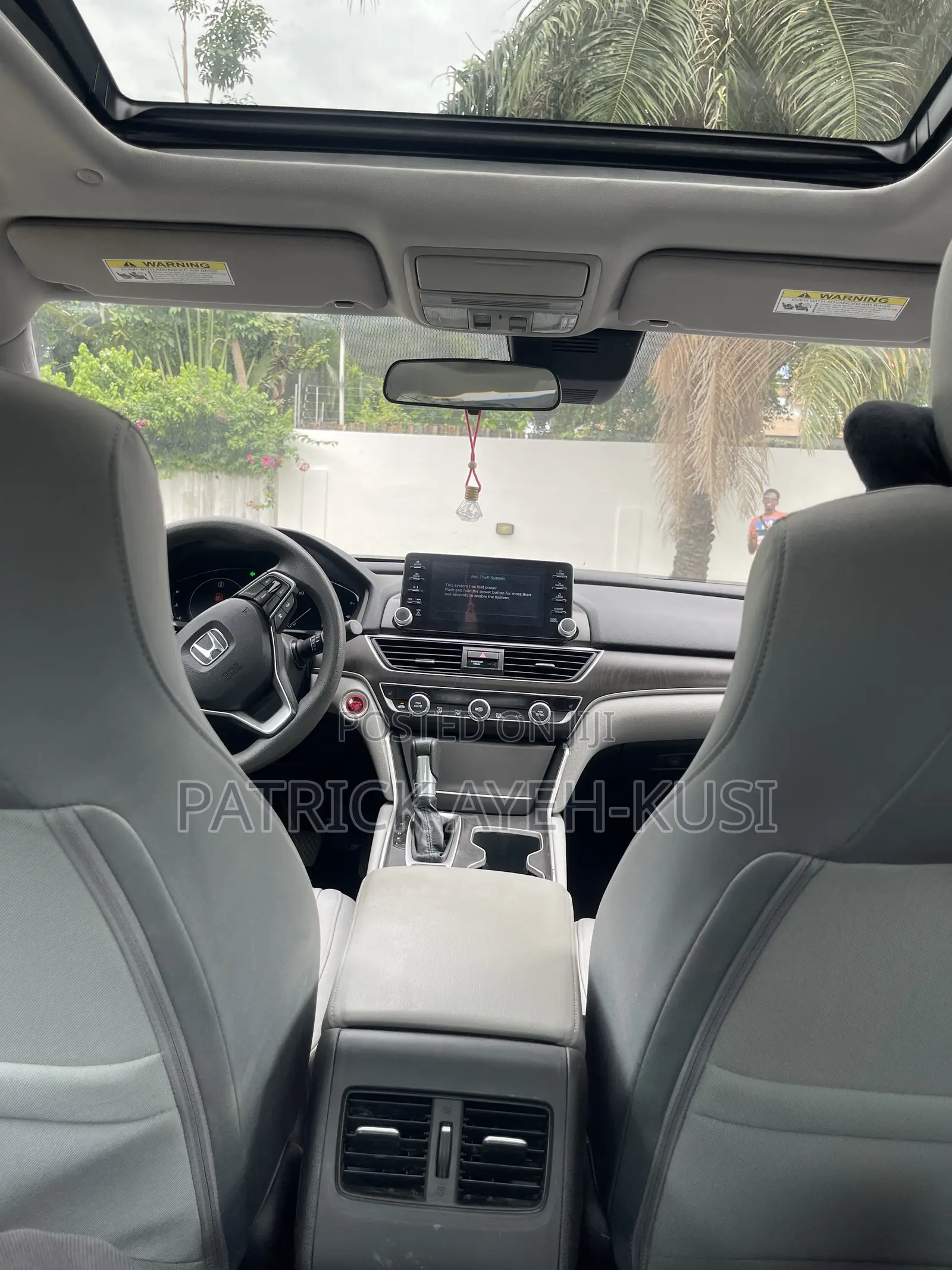 Honda Accord EX-L (1.5L 4cyl Turbo CVT) 2019 Gray