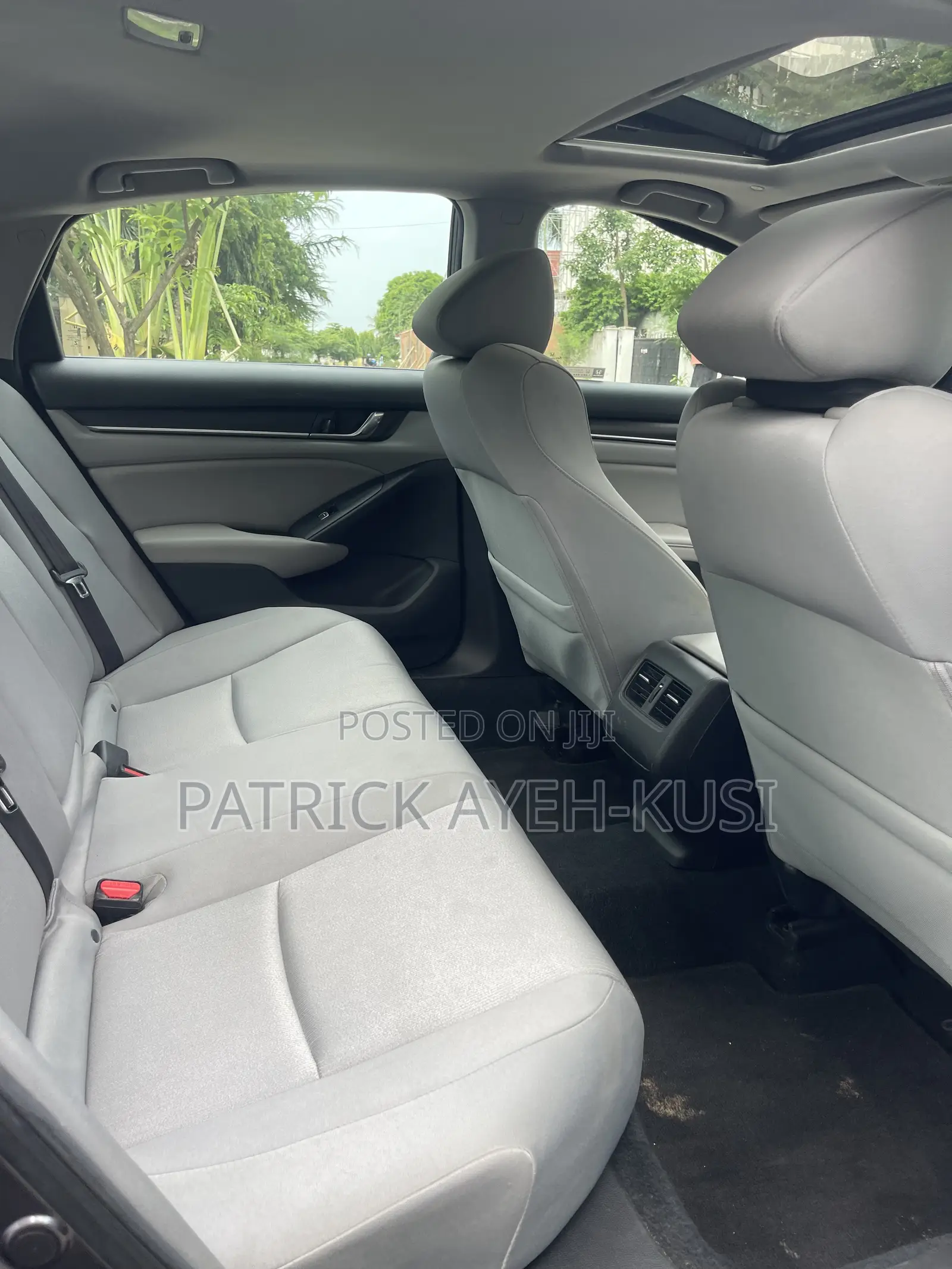 Honda Accord EX-L (1.5L 4cyl Turbo CVT) 2019 Gray