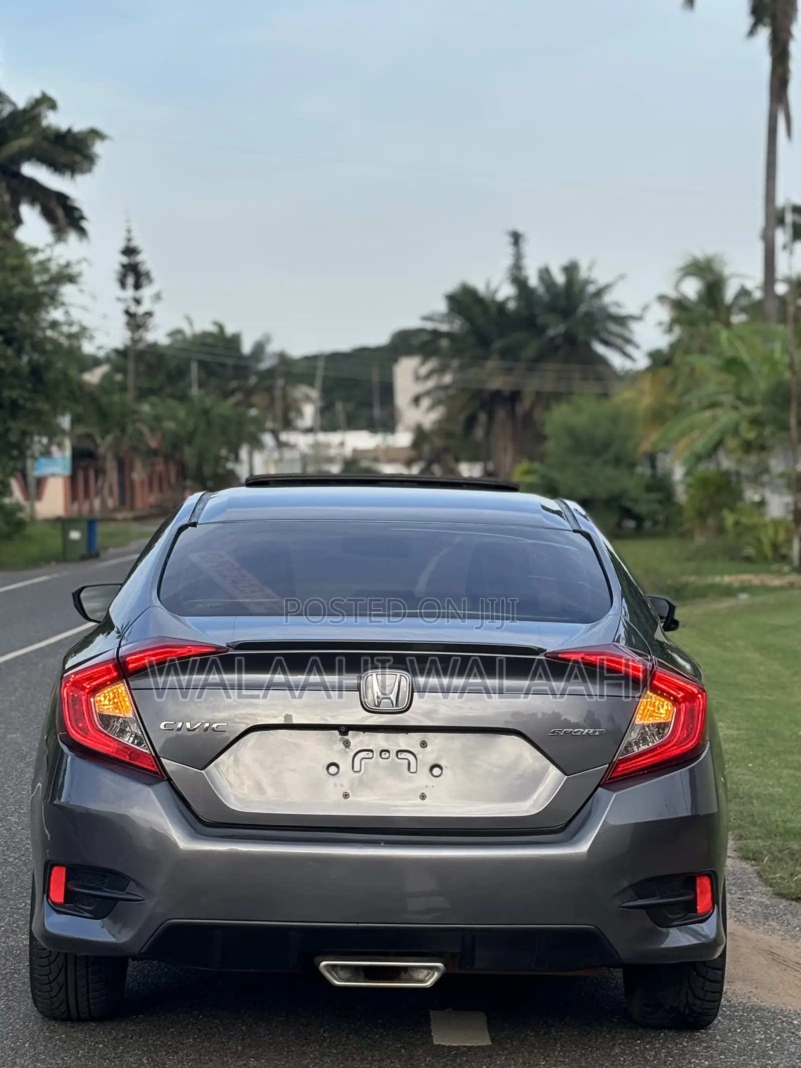 Honda Civic Sport Sedan 2020 Gray
