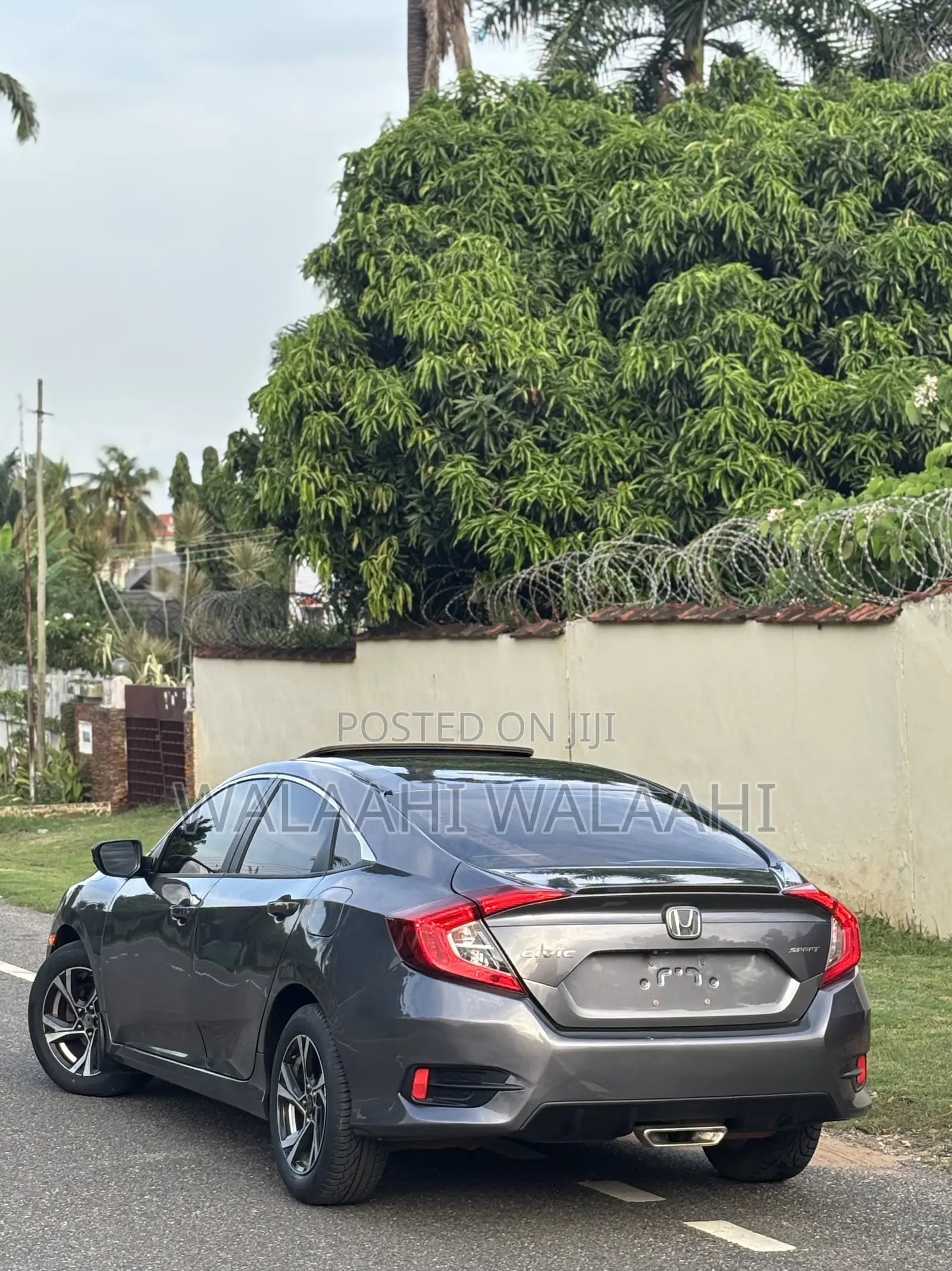 Honda Civic Sport Sedan 2020 Gray
