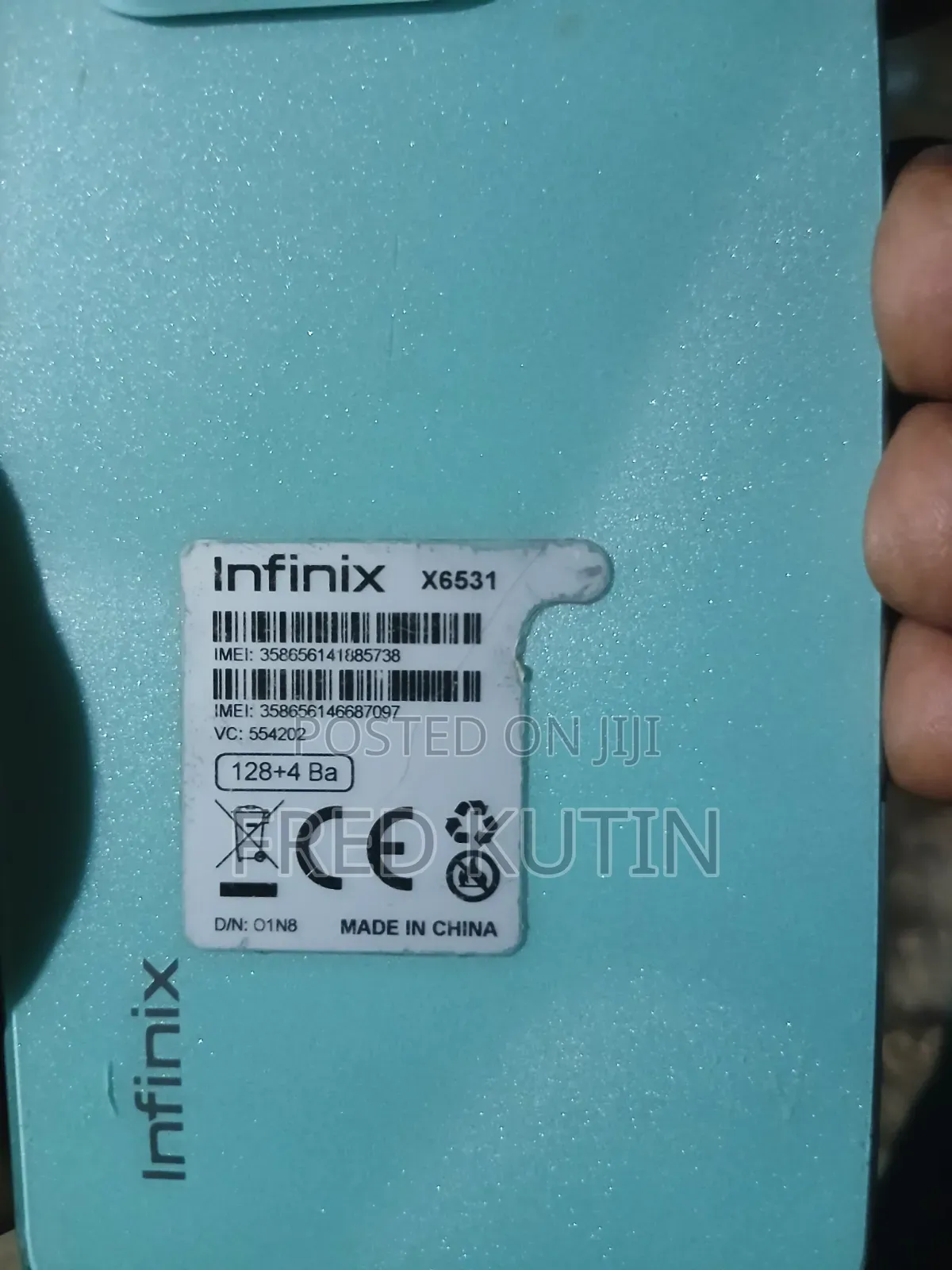 Infinix Hot 50i 128 GB Green