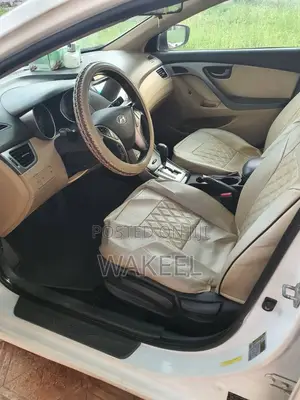 Hyundai Elantra GLS Sedan FWD (1.8L 4cyl 6A) 2013 White