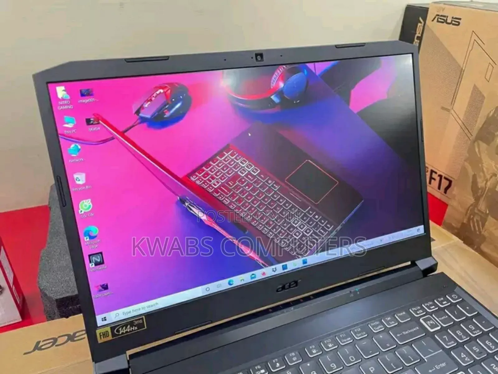 New Laptop Asus TUF Gaming A15 16GB Intel Core i5 SSD 512GB
