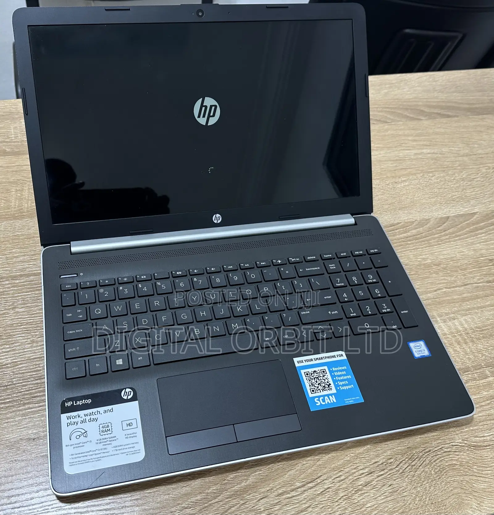 Laptop HP 15 8GB Intel Core i3 HDD 500GB