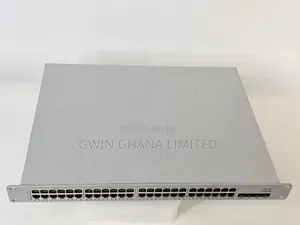 Cisco Meraki 48port Gigabit Cloud Managed Poe+ Switch 370w .4sfp