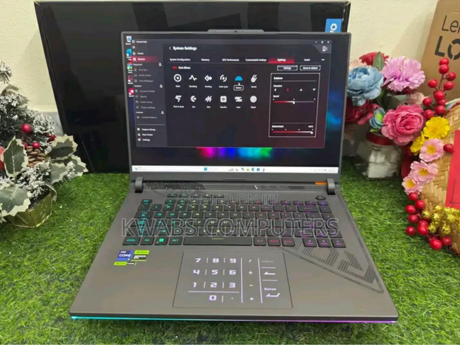 New Laptop Asus ROG Strix G17 32GB Intel Core i9 SSD 1T
