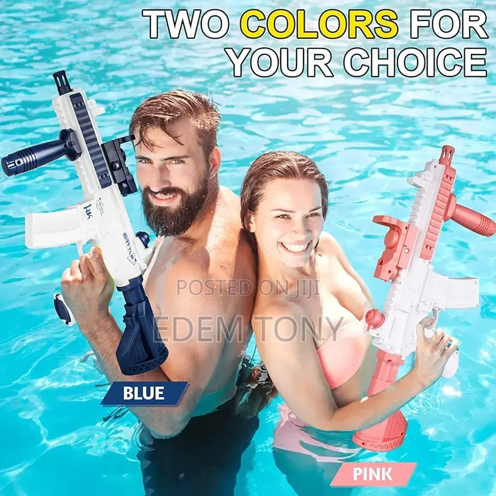 Electric Water Gun, M416 Automatic Water Blaster, Long-Range Shooting
