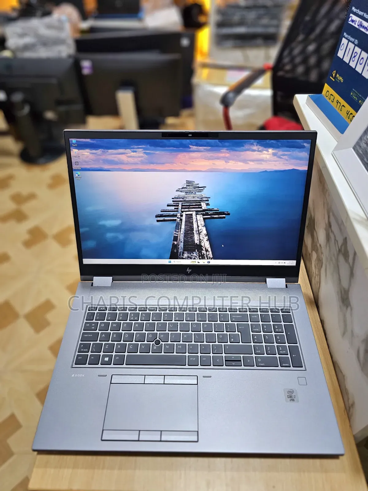 Laptop HP ZBook Fury 17 G7 32GB Intel Core i7 SSHD (Hybrid) 256GB
