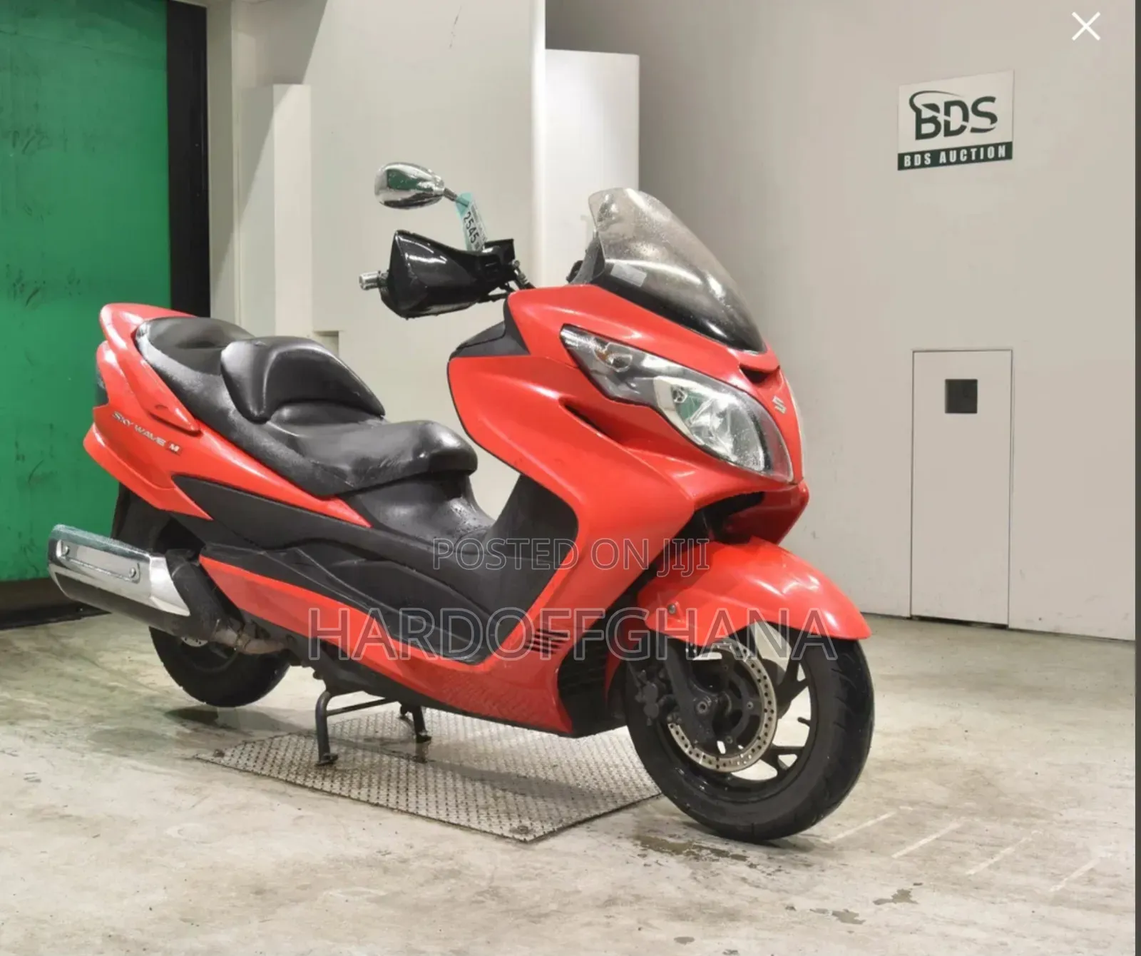 Suzuki Burgman 2018 Red