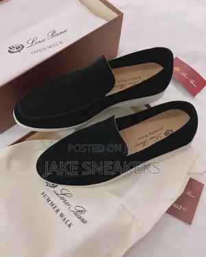 Affordable Footwear- Loro Piana Summer Walk Loafers Available