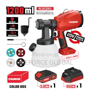 Lithium-Ion Spray Gun