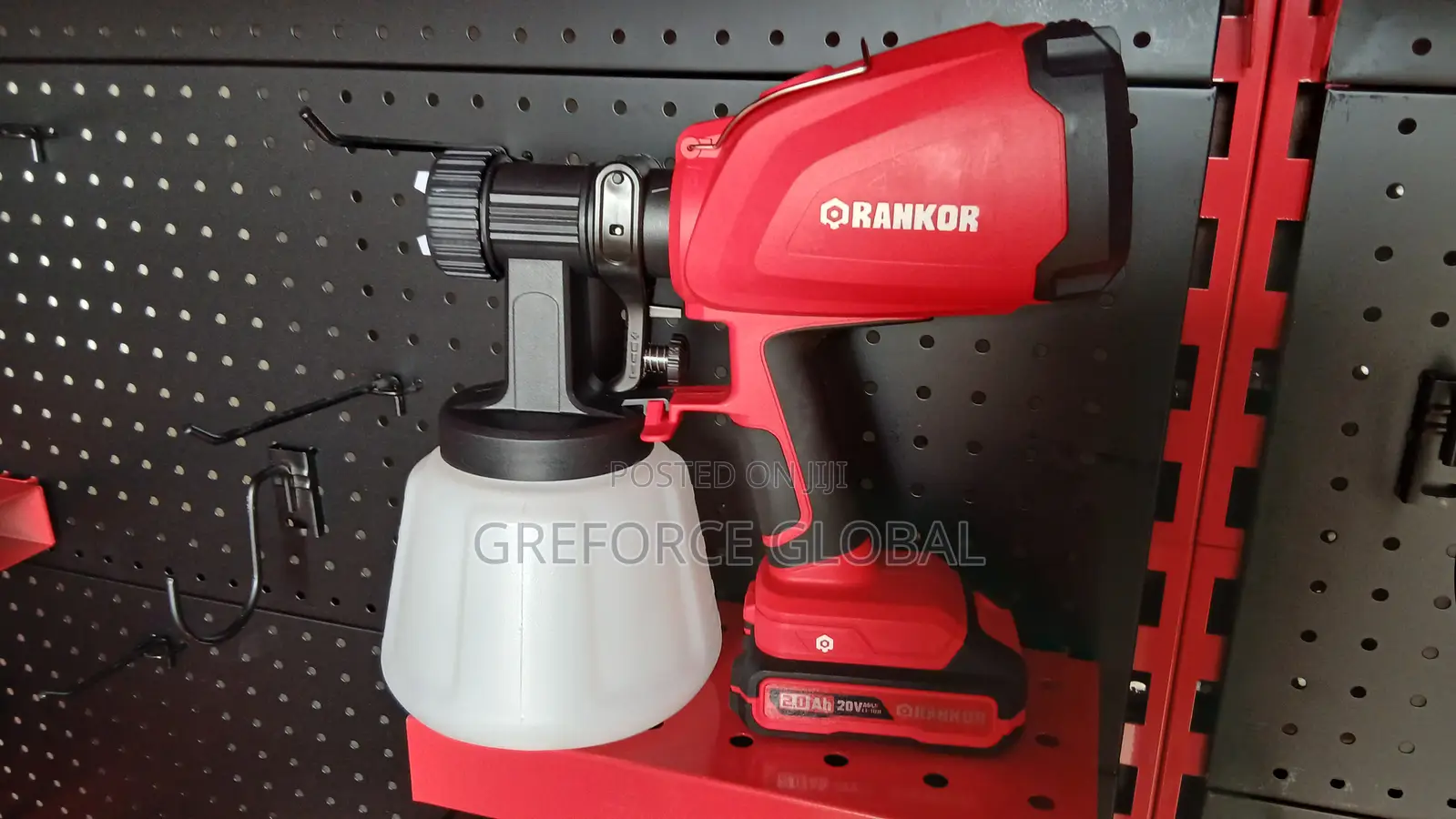 Lithium-Ion Spray Gun