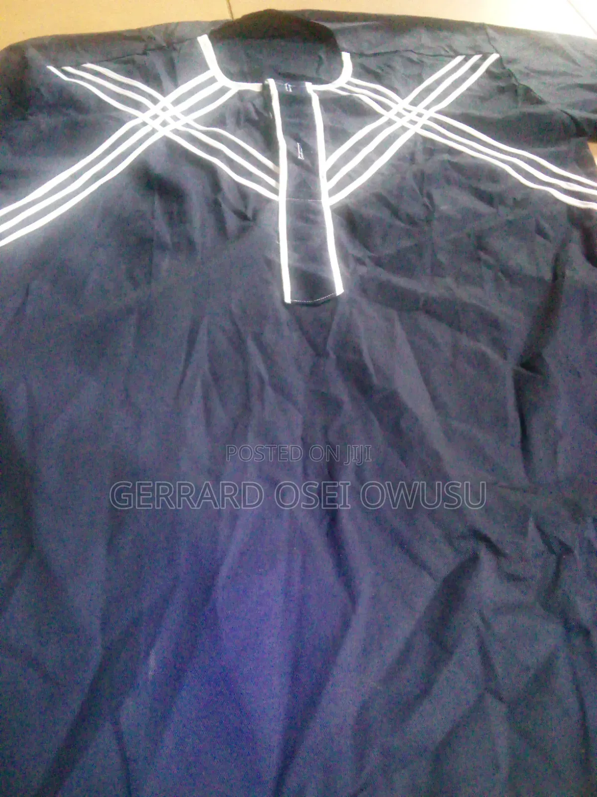 Blue Black Fabric Wear
