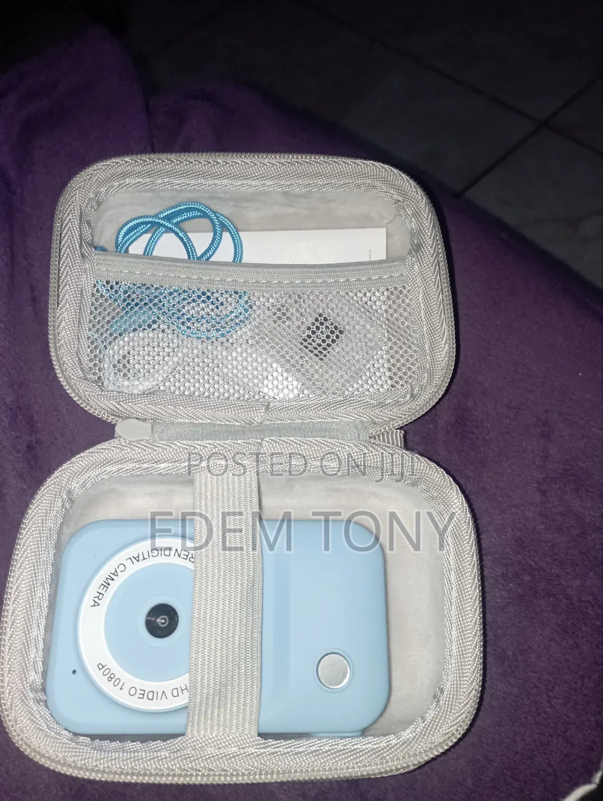 Kids 1080p Digital Camera In A Protective Eva Case