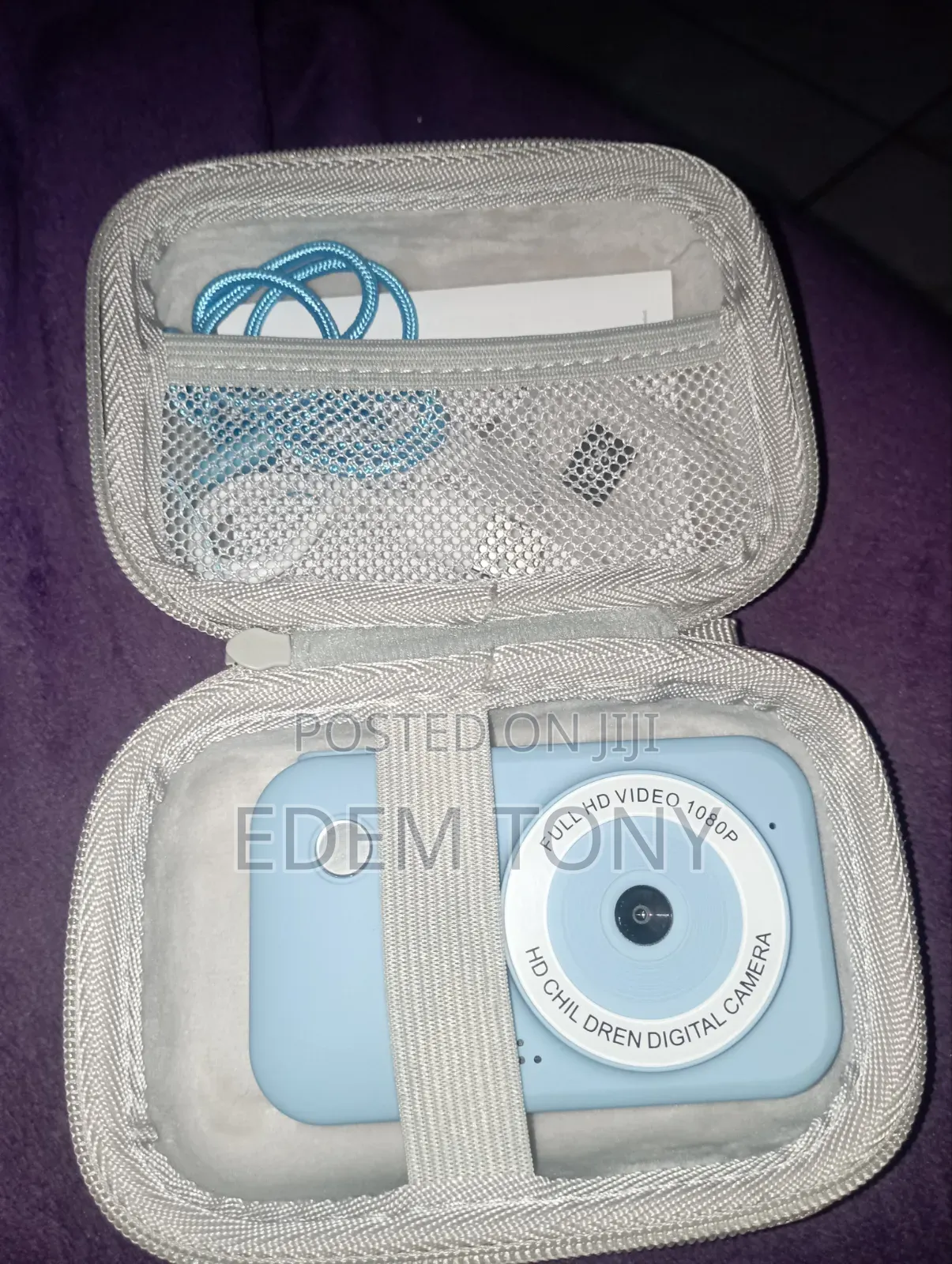 Kids 1080p Digital Camera In A Protective Eva Case