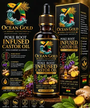 Ocean Gold Herbal Infused Castor Oil