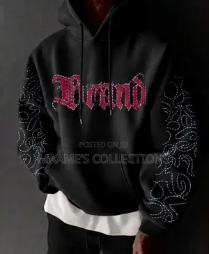 Unisex Casual Comfortable Hooded Sweatshirt.