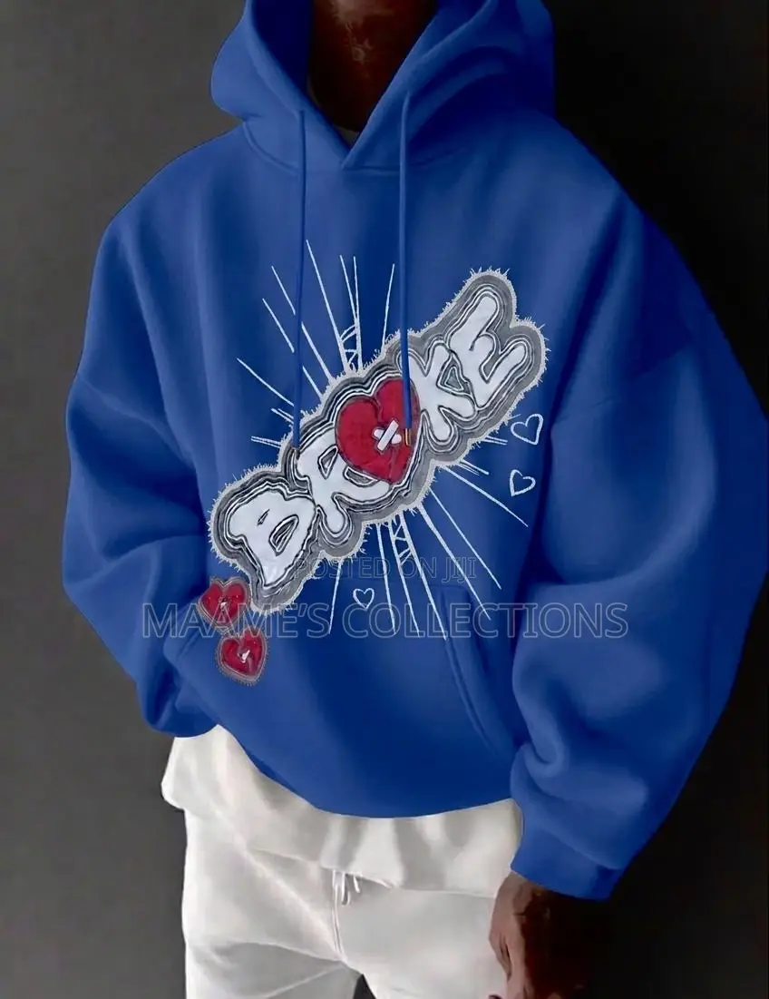 Unisex Casual Comfortable Hooded Sweatshirt.