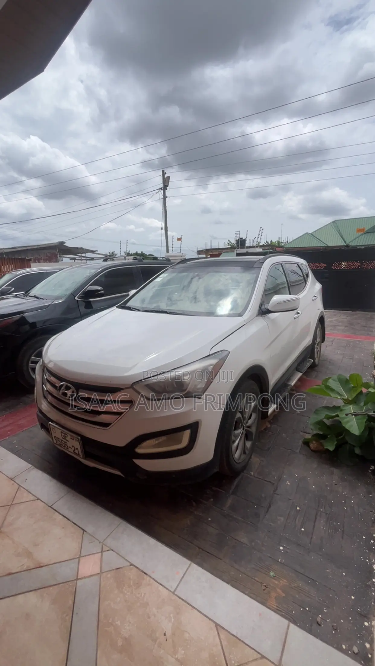 Hyundai Santa Fe 2016 White