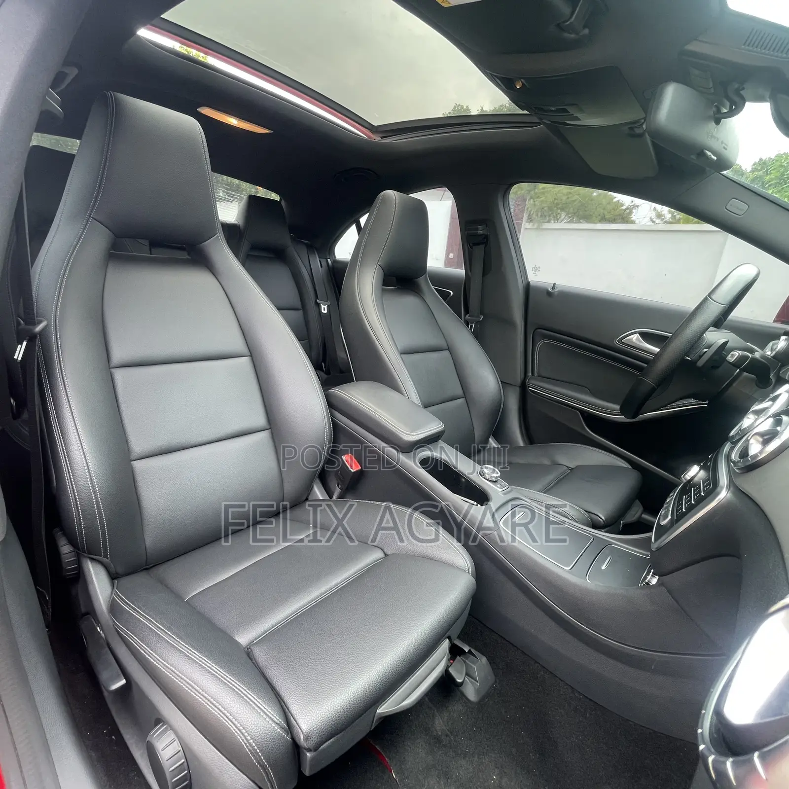 Mercedes-Benz CLA-Class CLA 250 4MATIC Sedan 2018 Red