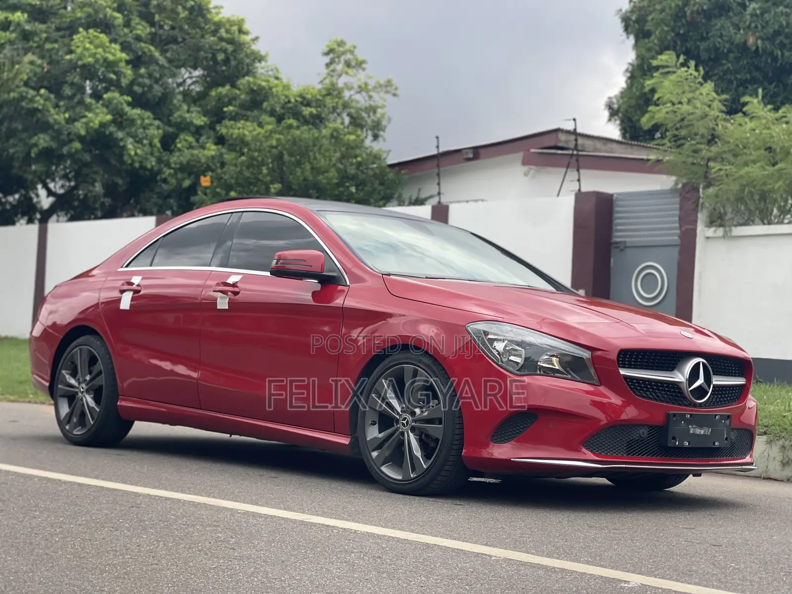 Mercedes-Benz CLA-Class CLA 250 4MATIC Sedan 2018 Red
