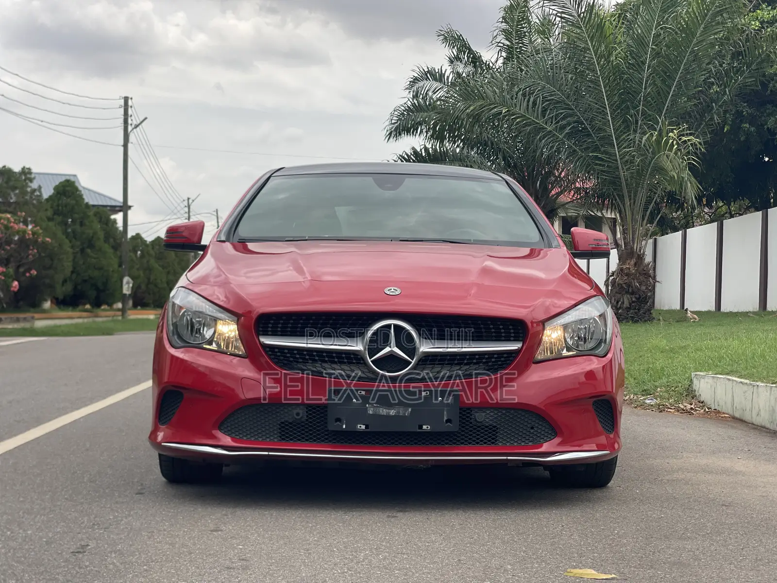 Mercedes-Benz CLA-Class CLA 250 4MATIC Sedan 2018 Red