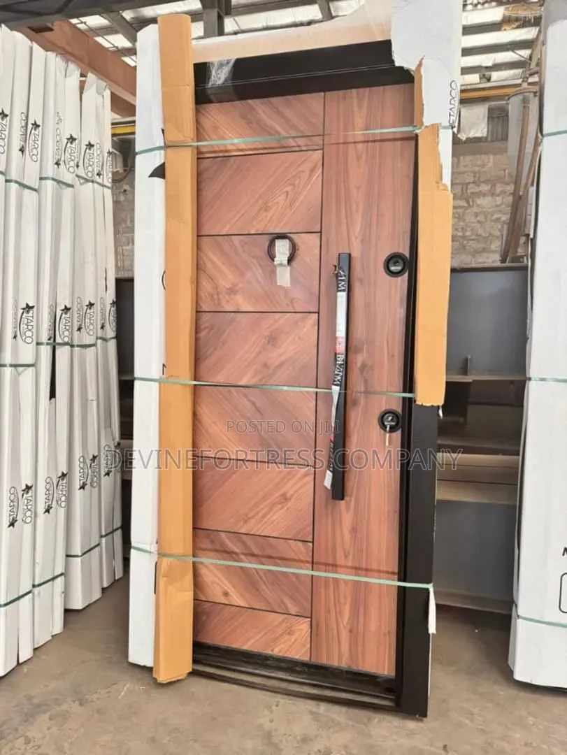 Heavy Duty Turkish Door Single With Marine Wood  Design High Quality