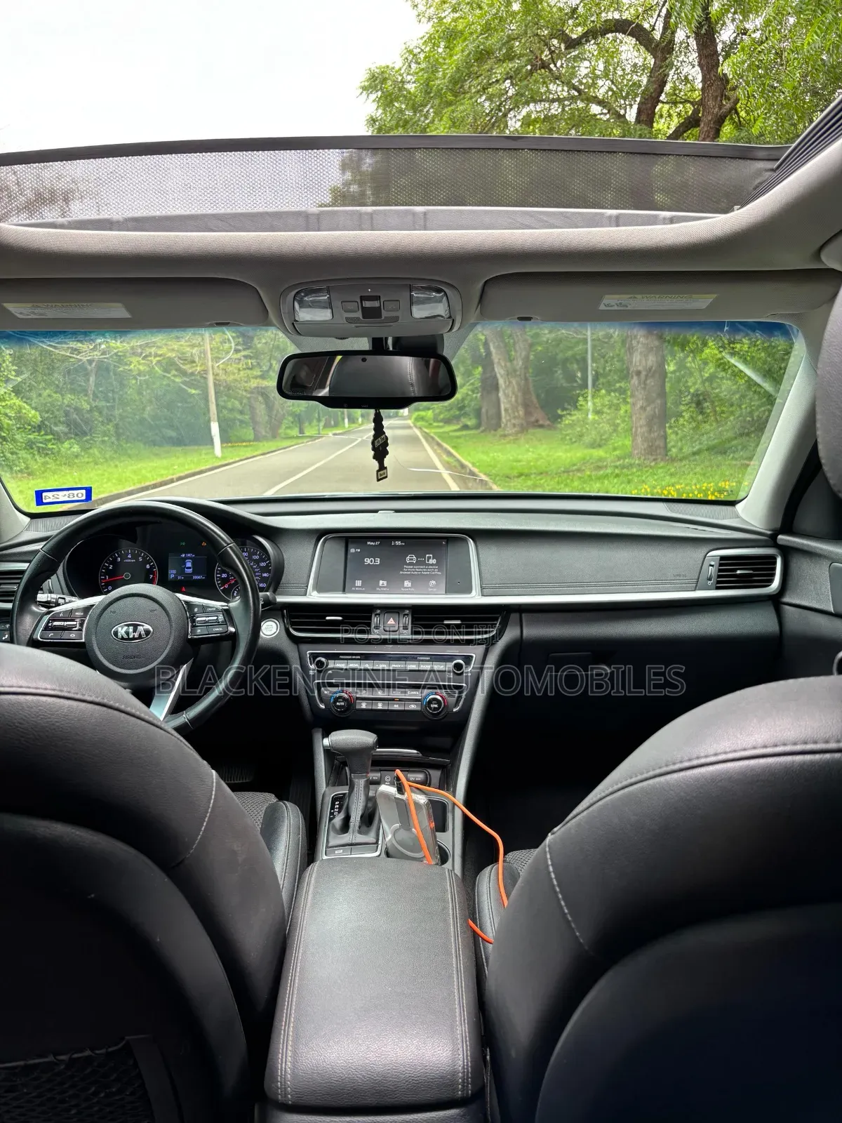 Kia Optima S 2019 Gray