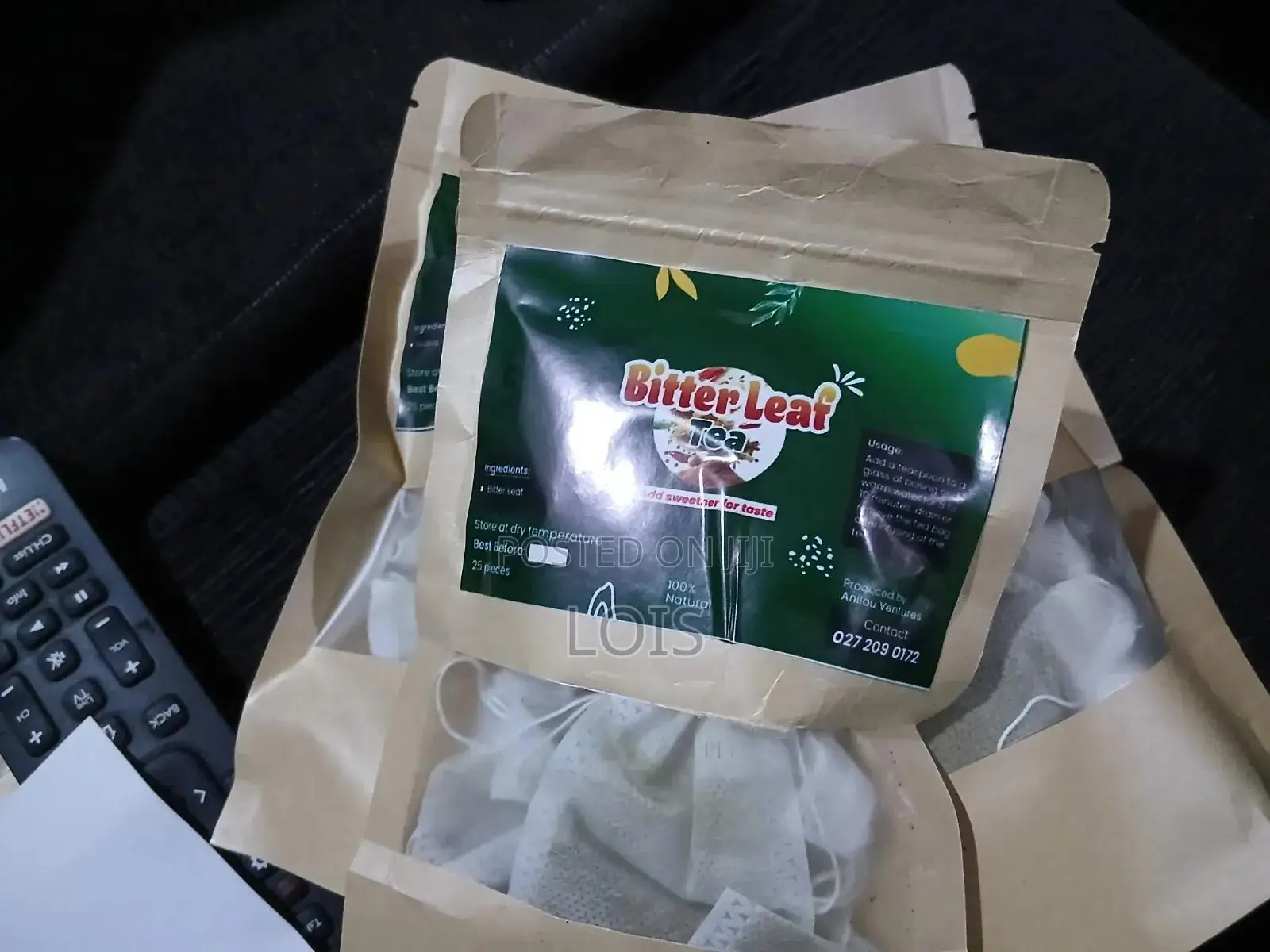 Guava Tea, Bitter Leaf Tea