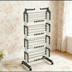 Heavy Duty 3 Layer Clothes Dryer Rack – Space Saving Design