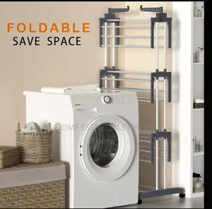 Heavy Duty 3 Layer Clothes Dryer Rack – Space Saving Design