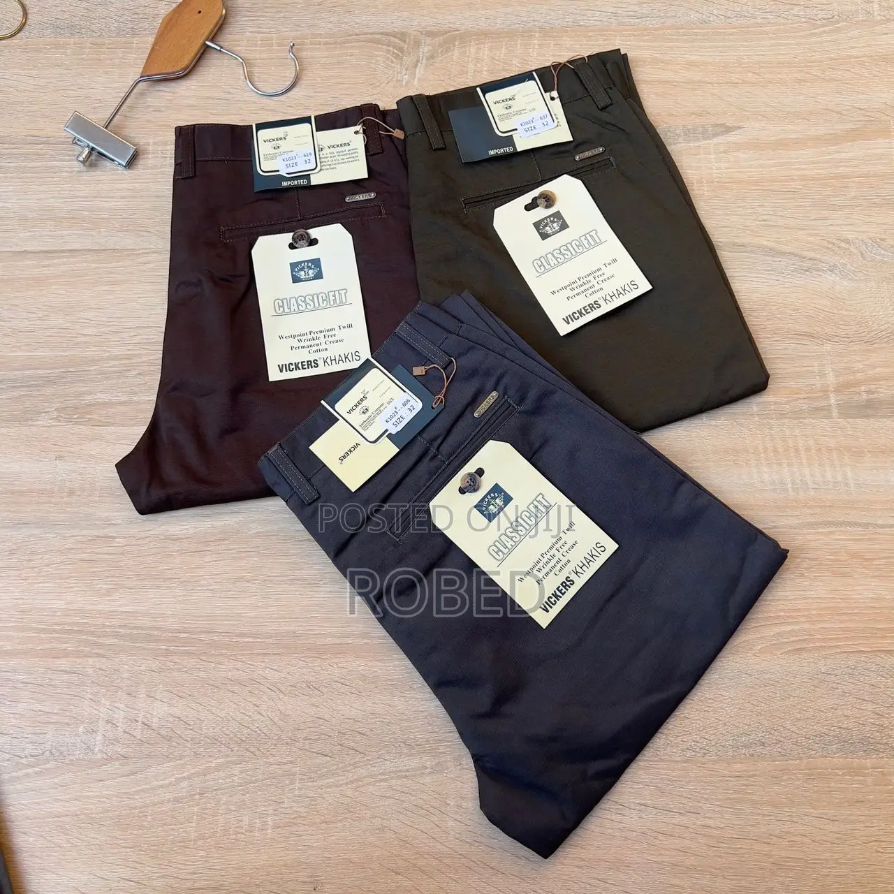 Non Stretch Khaki for Men