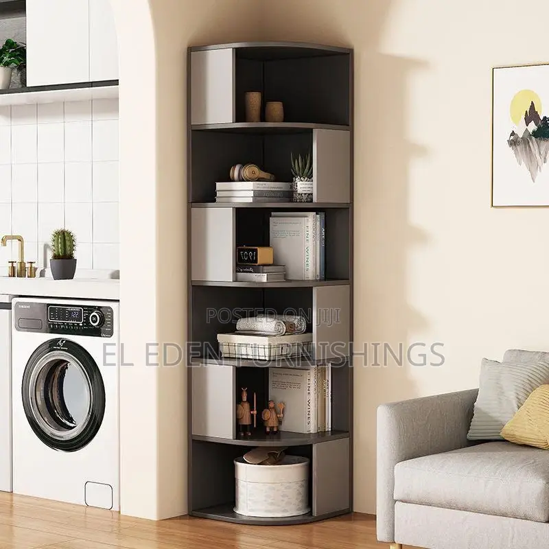 Corner Bookshelf