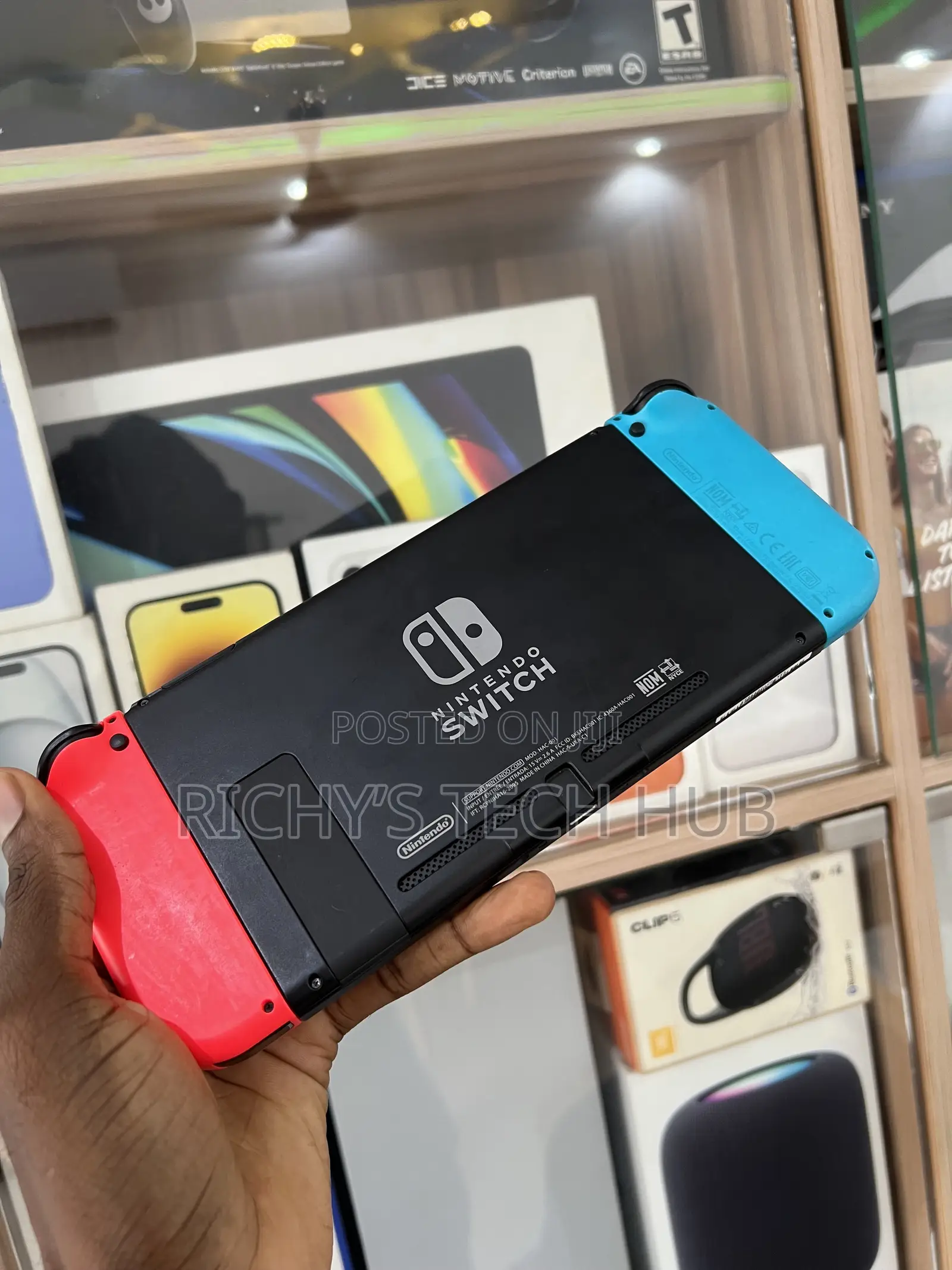 Nintendo Switch With Accessories and Tv Dock