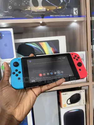 Nintendo Switch With Accessories and Tv Dock