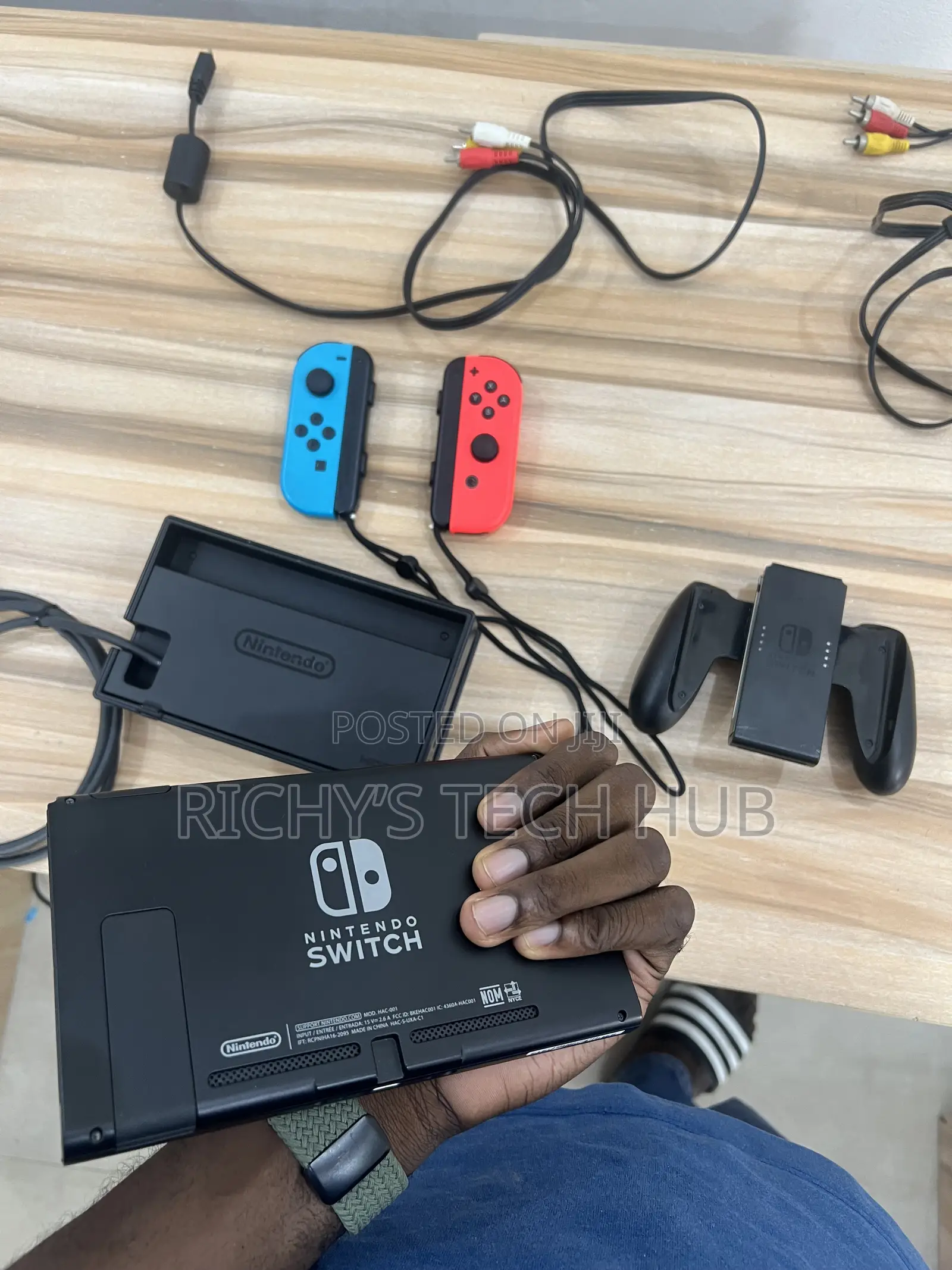 Nintendo Switch With Accessories and Tv Dock