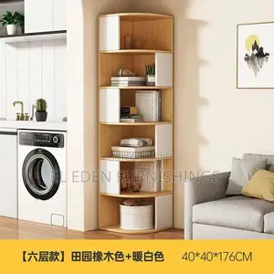 Corner Bookshelf