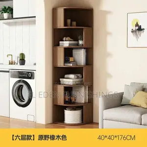 Corner Bookshelf