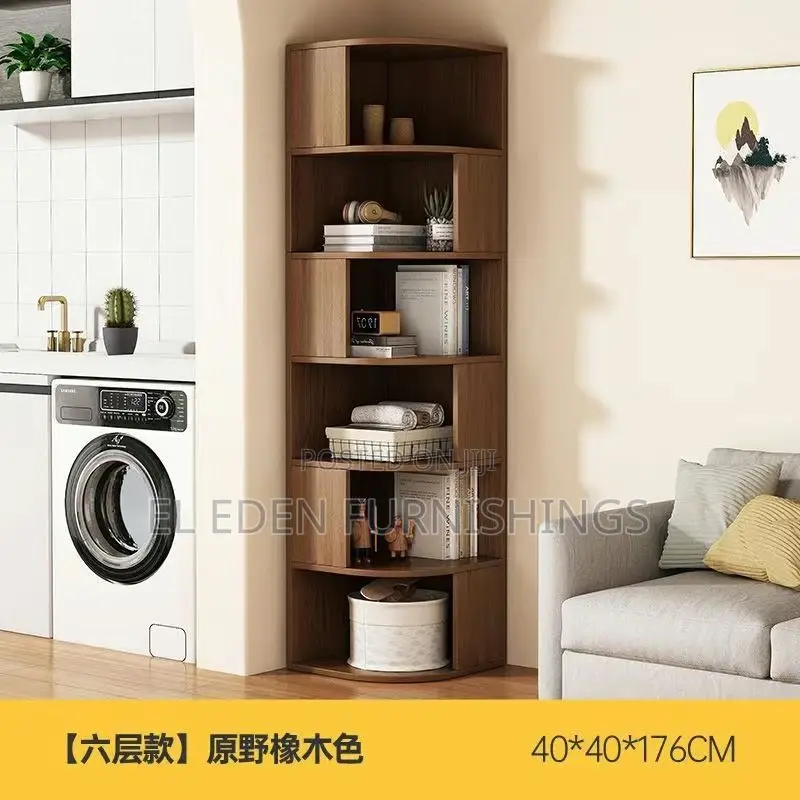 Corner Bookshelf