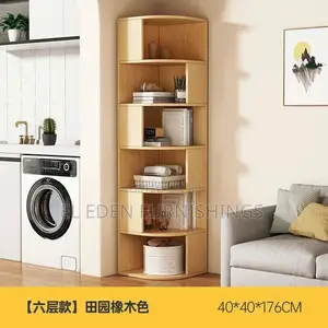 Corner Bookshelf